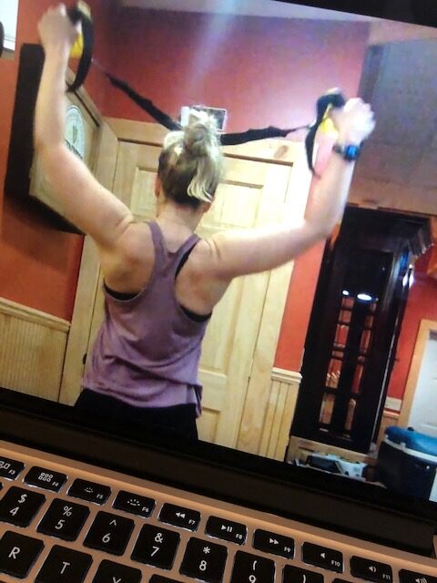 virtual personal training with Kimm 6